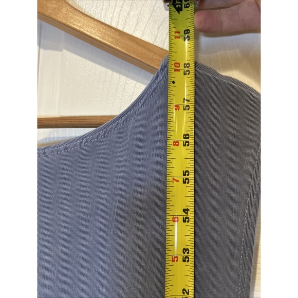 Vikki Vi Maxi Dress Womens 2X Blue Sleeveless Travel Wrinkle Free Stretch Cruise - Picture 9 of 9